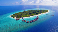 Günstige Malediven Ferien im Adaaran Select Meedhupparu & Prestige Water Villas