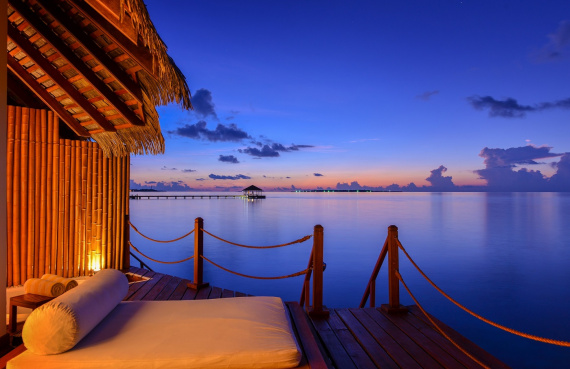 Günstige Malediven Ferien im Adaaran Select Meedhupparu & Prestige Water Villas