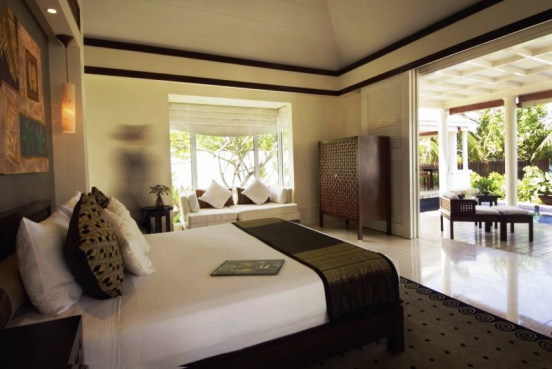 Zimmer des Hillview Resorts / Banyan Tree Seychelles